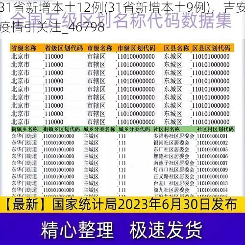 31省新增本土12例(31省新增本土9例)，吉安疫情引关注_46798