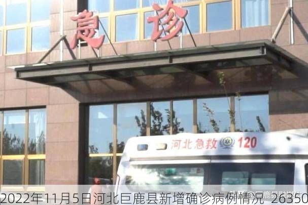 2022年11月5日河北巨鹿县新增确诊病例情况_26350