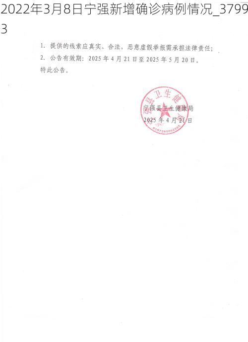 2022年3月8日宁强新增确诊病例情况_37993