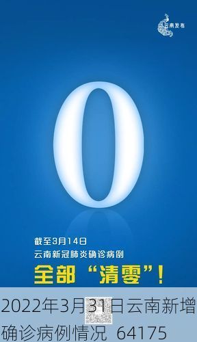 2022年3月31日云南新增确诊病例情况_64175