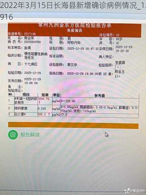 2022年3月15日长海县新增确诊病例情况_12916