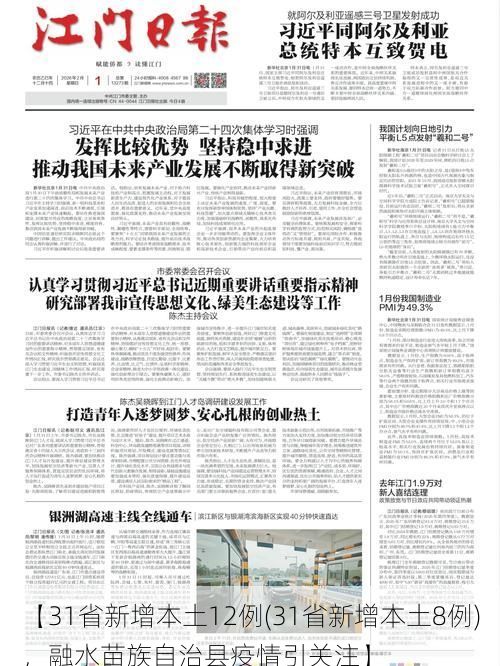 【31省新增本土12例(31省新增本土8例)，融水苗族自治县疫情引关注】