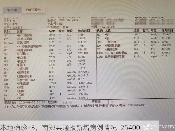 本地确诊+3，南郑县通报新增病例情况_25400