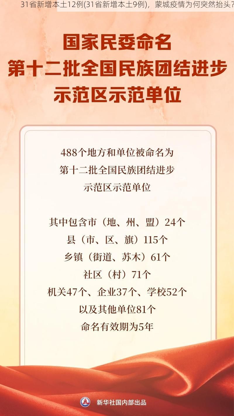 31省新增本土12例(31省新增本土9例),蒙城疫情为何突然抬头?