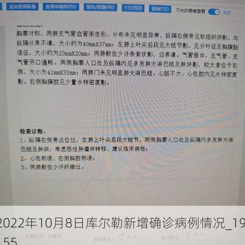 2022年10月8日库尔勒新增确诊病例情况_19155