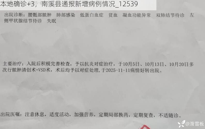 本地确诊+3，南溪县通报新增病例情况_12539