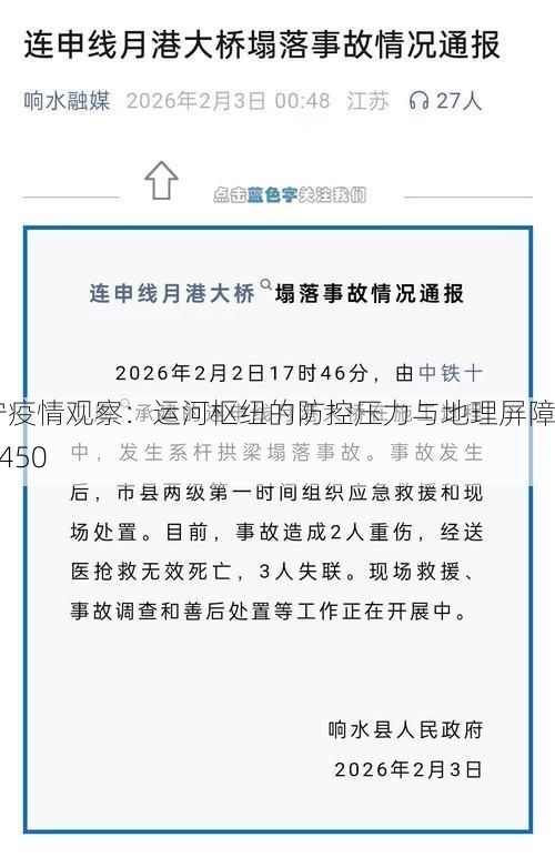济宁疫情观察：运河枢纽的防控压力与地理屏障_62450