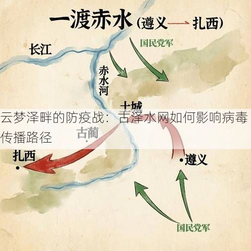 云梦泽畔的防疫战：古泽水网如何影响病毒传播路径