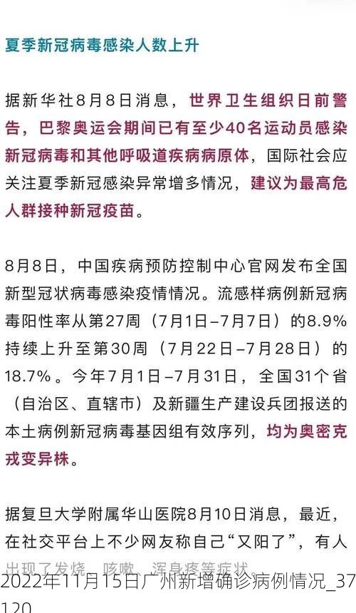 2022年11月15日广州新增确诊病例情况_37120