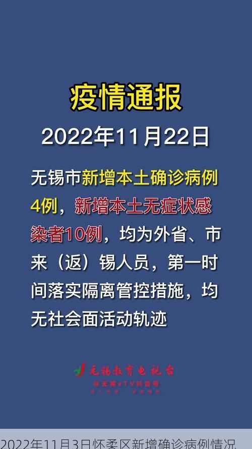 2022年11月3日怀柔区新增确诊病例情况