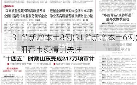 31省新增本土8例(31省新增本土6例)，阳春市疫情引关注