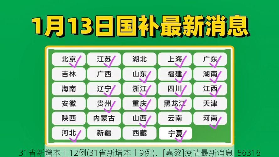 31省新增本土12例(31省新增本土9例)，[嘉黎]疫情最新消息_56316