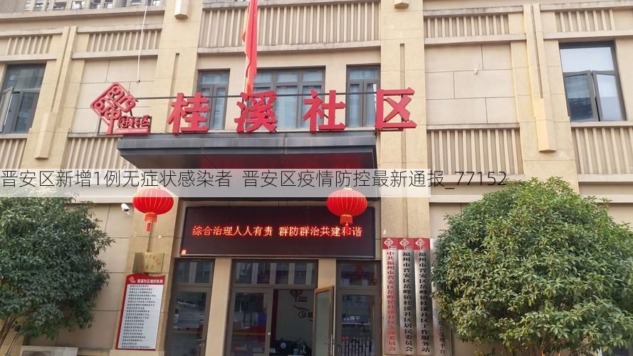 晋安区新增1例无症状感染者 晋安区疫情防控最新通报_77152