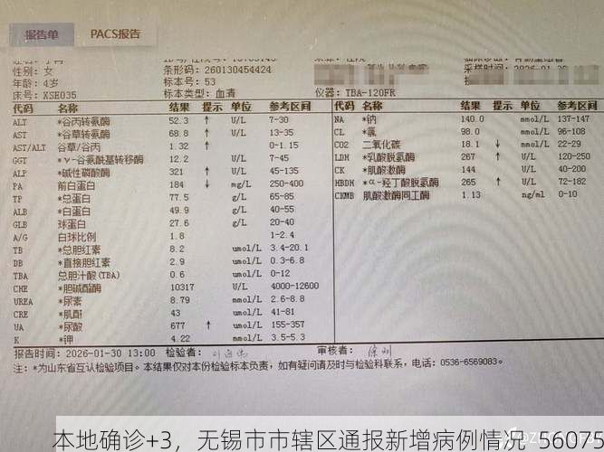 本地确诊+3,无锡市市辖区通报新增病例情况_56075