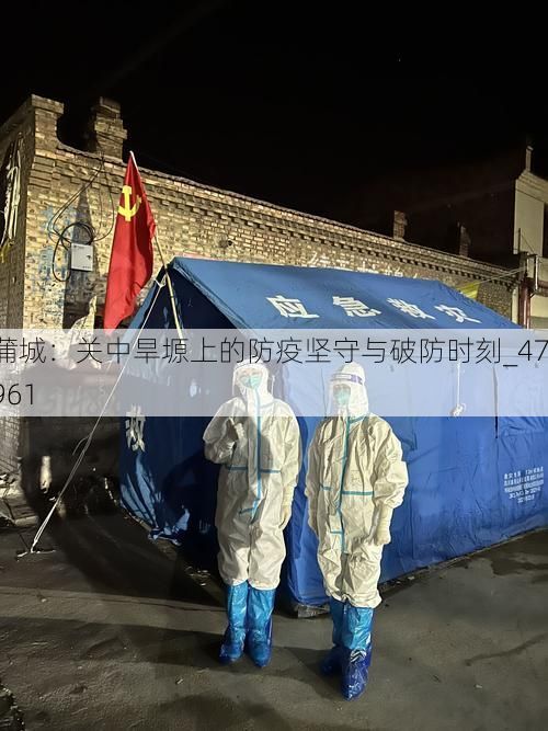 蒲城：关中旱塬上的防疫坚守与破防时刻_47961