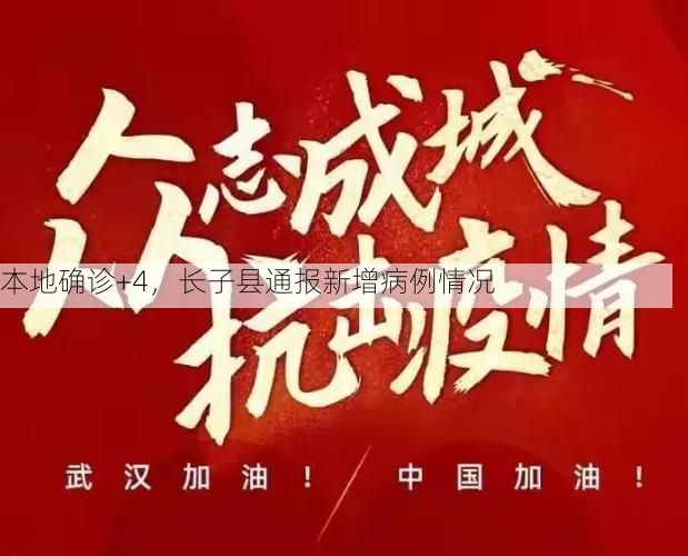 本地确诊+4，长子县通报新增病例情况