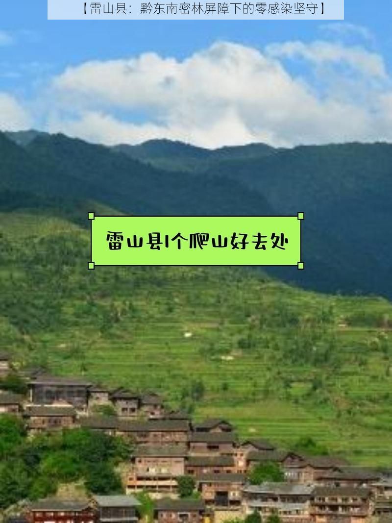 【雷山县:黔东南密林屏障下的零感染坚守】