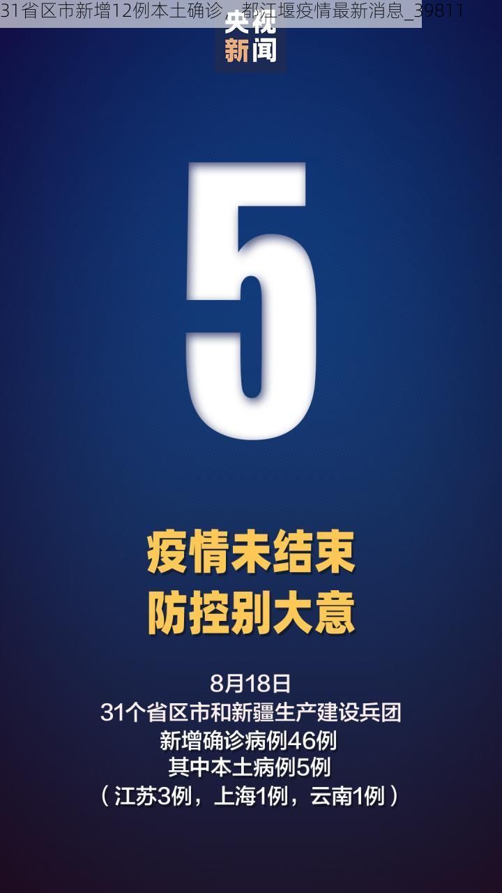 31省区市新增12例本土确诊,都江堰疫情最新消息_39811
