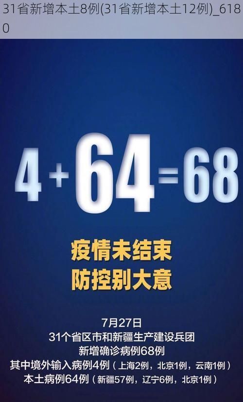 31省新增本土8例(31省新增本土12例)_6180