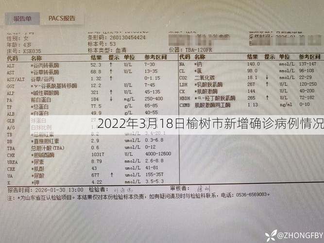 2022年3月18日榆树市新增确诊病例情况