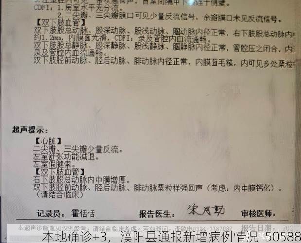 本地确诊+3，濮阳县通报新增病例情况_50588