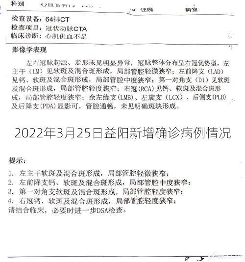 2022年3月25日益阳新增确诊病例情况