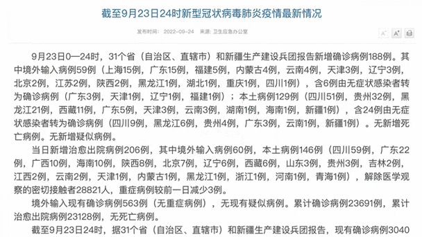 31省新增本土12例(31省新增本土9例),甘德疫情引关注