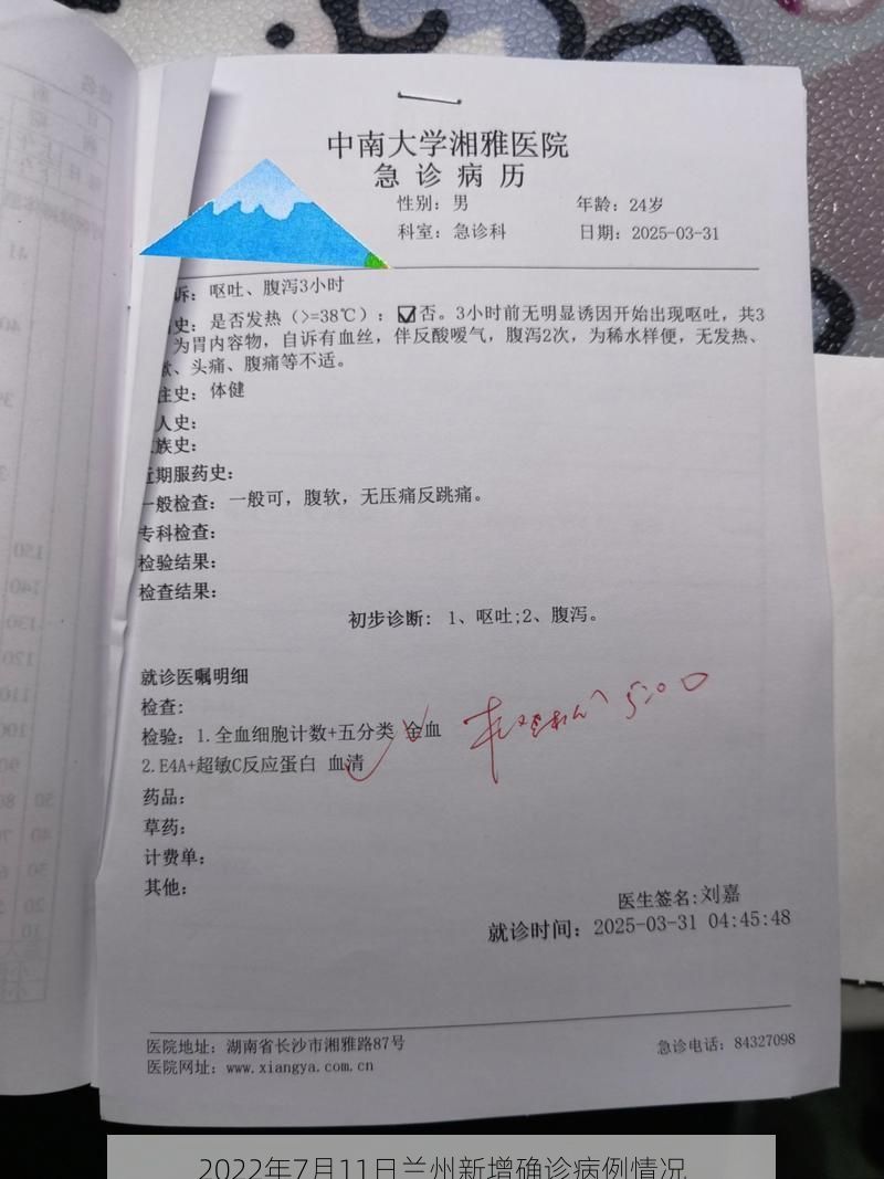 2022年7月11日兰州新增确诊病例情况