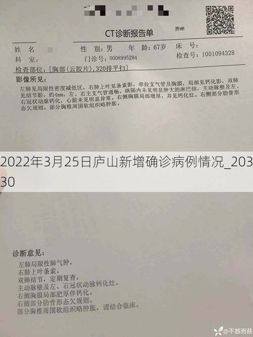 2022年3月25日庐山新增确诊病例情况_20330