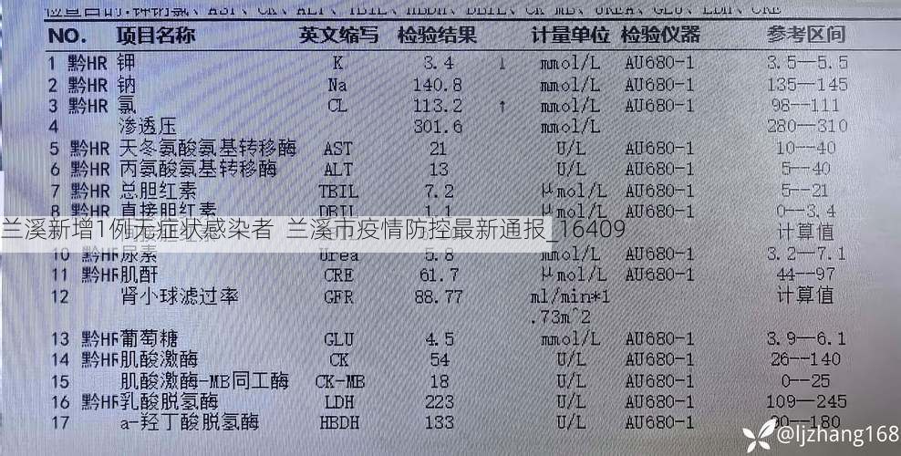 兰溪新增1例无症状感染者  兰溪市疫情防控最新通报_16409
