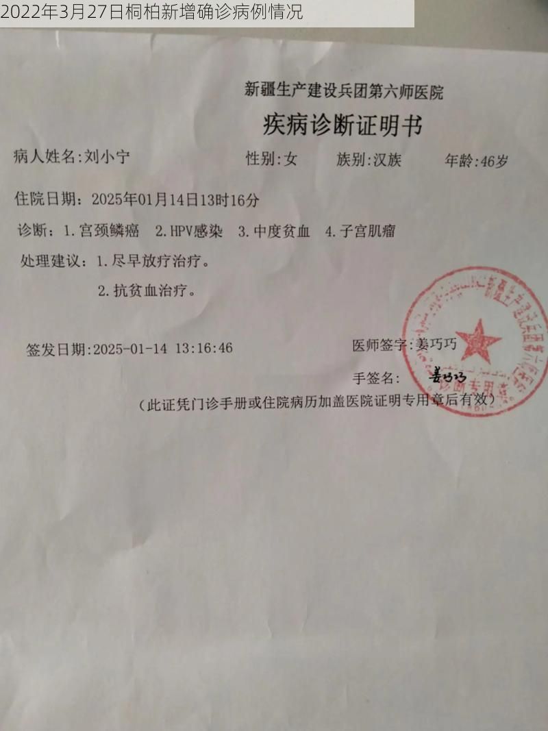 2022年3月27日桐柏新增确诊病例情况