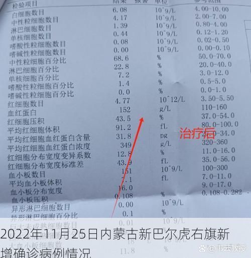 2022年11月25日内蒙古新巴尔虎右旗新增确诊病例情况