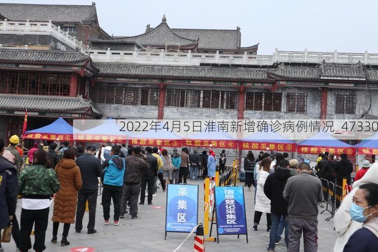 2022年4月5日淮南新增确诊病例情况_47330