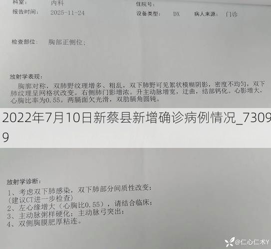 2022年7月10日新蔡县新增确诊病例情况_73099