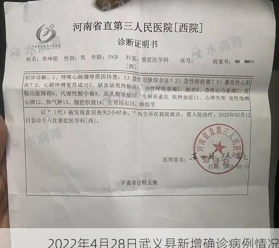 2022年4月28日武义县新增确诊病例情况