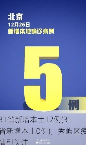 31省新增本土12例(31省新增本土0例),秀屿区疫情引关注