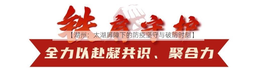 【湖州:太湖屏障下的防疫坚守与破防时刻】