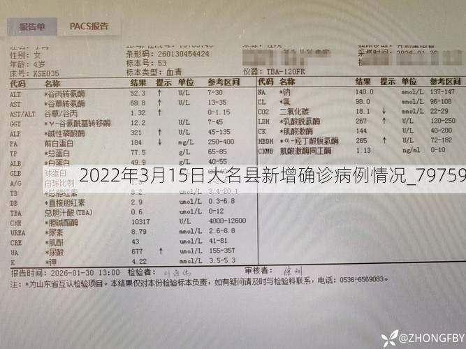 2022年3月15日大名县新增确诊病例情况_79759