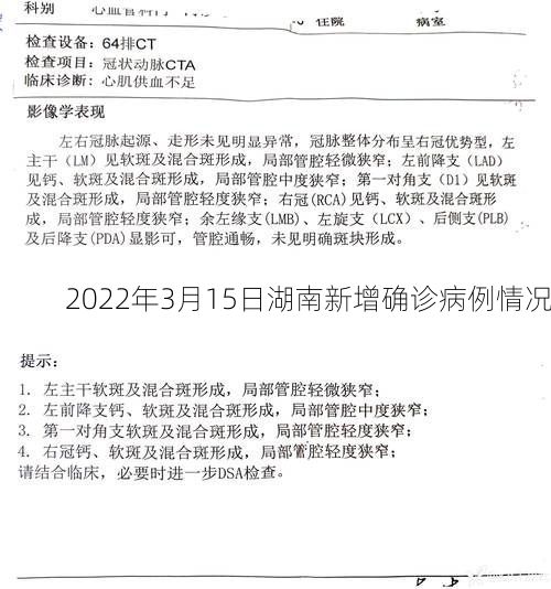 2022年3月15日湖南新增确诊病例情况