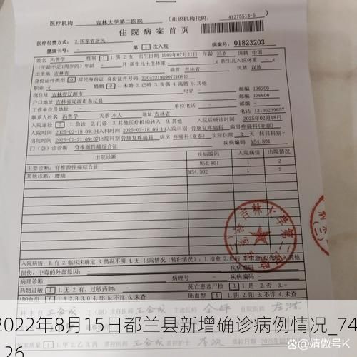 2022年8月15日都兰县新增确诊病例情况_74126