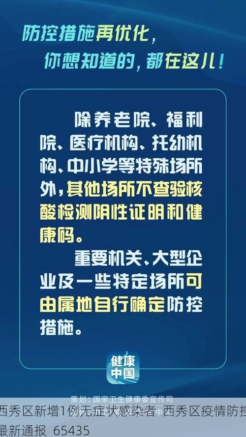 西秀区新增1例无症状感染者 西秀区疫情防控最新通报_65435