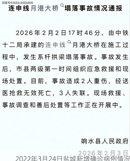 2022年3月24日盐城新增确诊病例情况