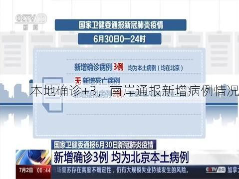 本地确诊+3,南岸通报新增病例情况