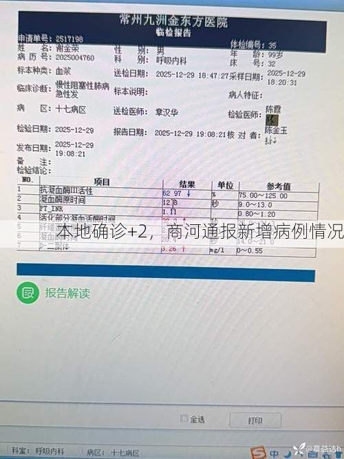 本地确诊+2,商河通报新增病例情况