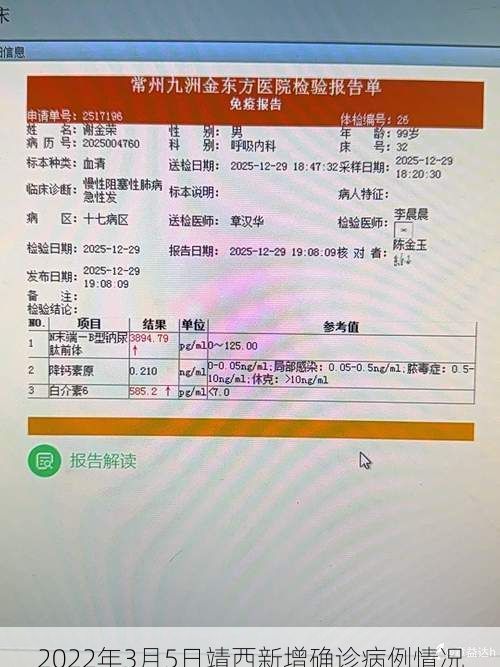 2022年3月5日靖西新增确诊病例情况