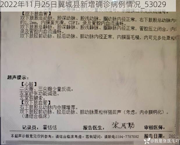 2022年11月25日翼城县新增确诊病例情况_53029