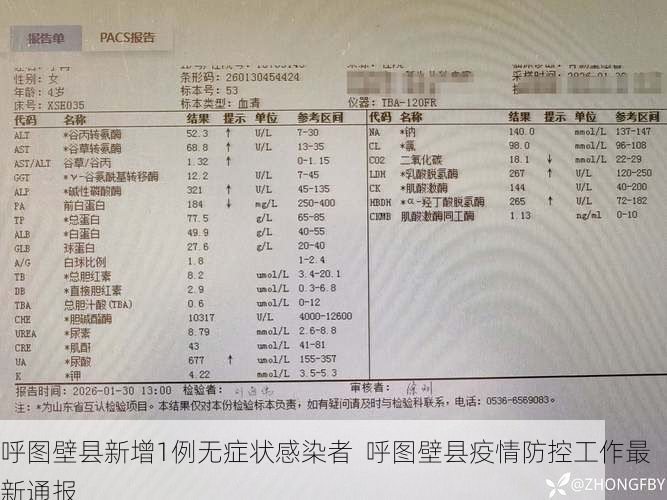 呼图壁县新增1例无症状感染者 呼图壁县疫情防控工作最新通报