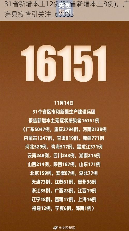31省新增本土12例(31省新增本土8例),广宗县疫情引关注_60063