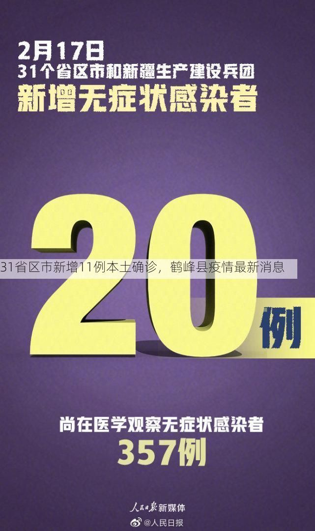 31省区市新增11例本土确诊,鹤峰县疫情最新消息