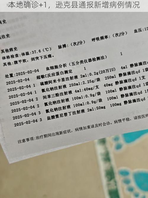 本地确诊+1,逊克县通报新增病例情况